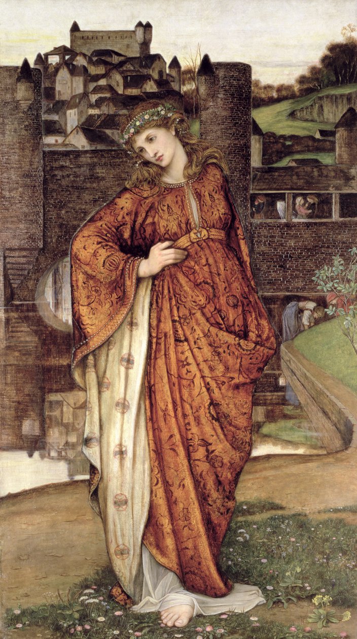 Nossa Senhora do Watergate, 1829 de John Roddam Spencer Stanhope