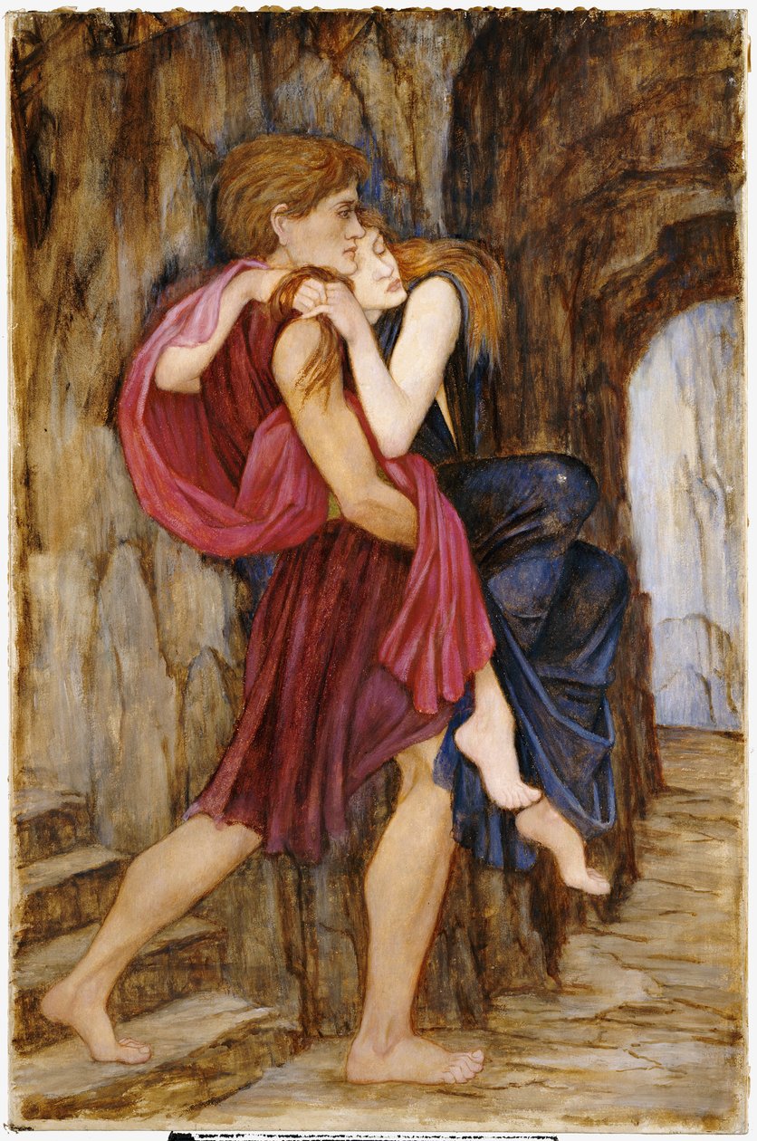 A fuga, c.1900 de John Roddam Spencer Stanhope