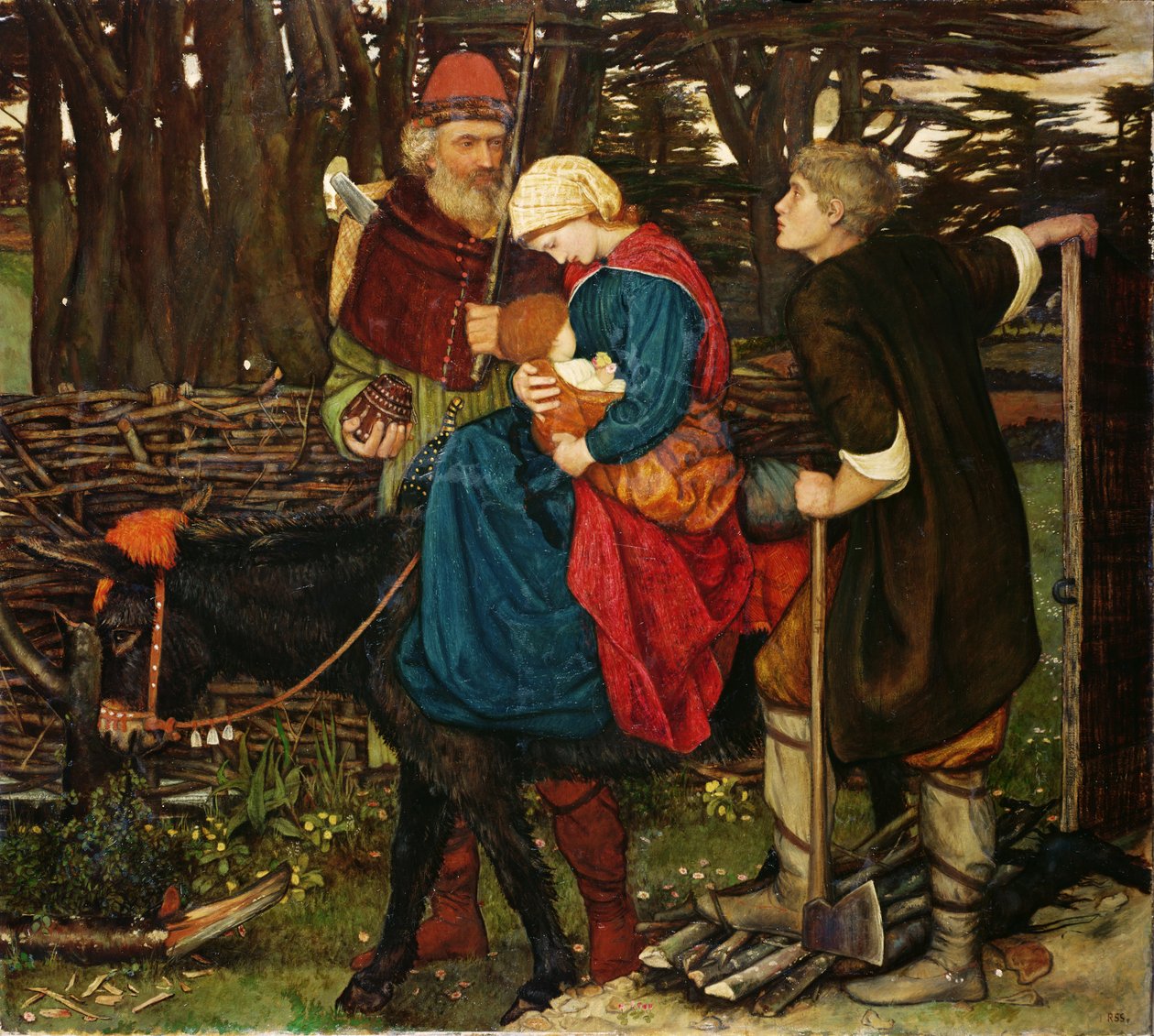 A Sagrada Família de John Roddam Spencer Stanhope