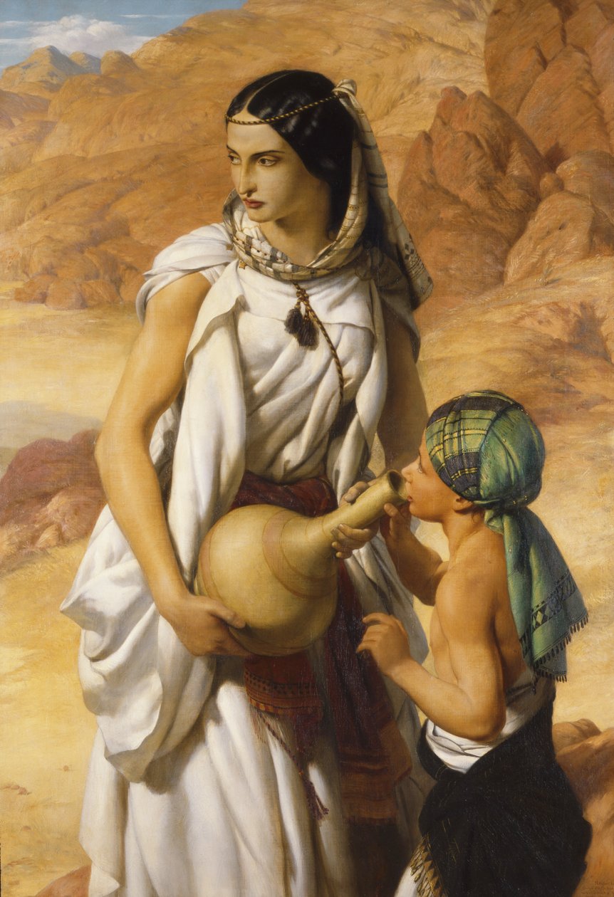 A mãe hebraica de Moisés de John Rogers Herbert