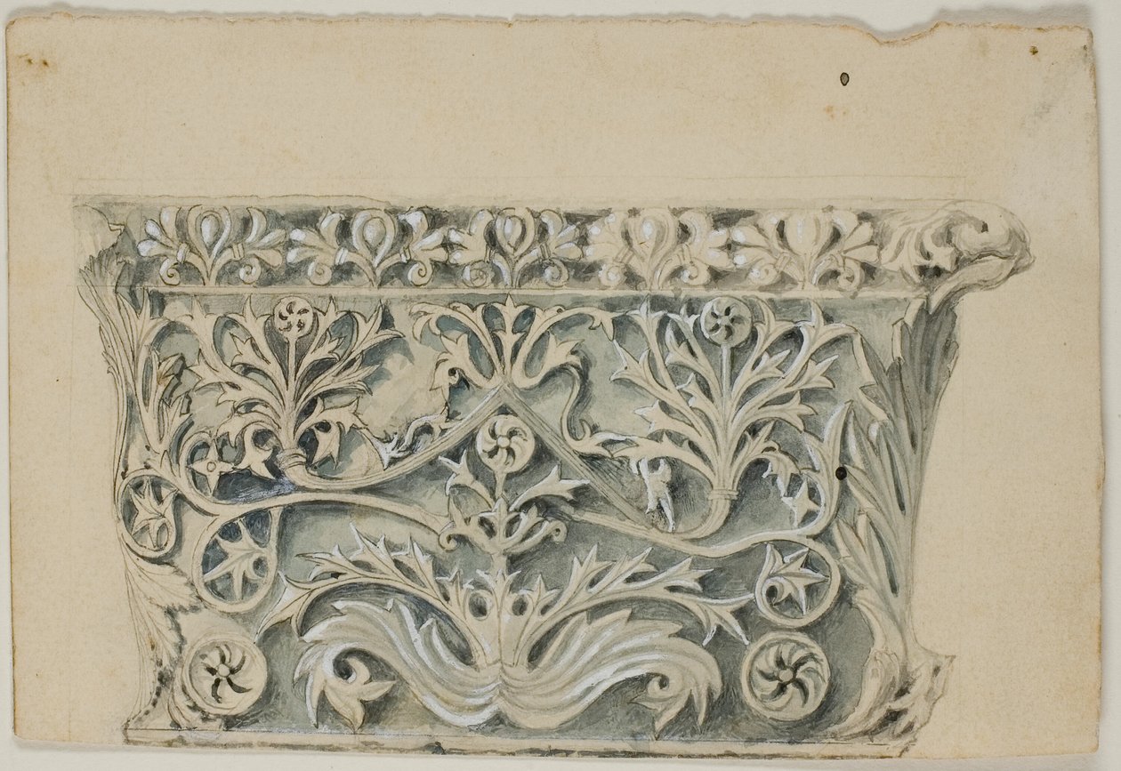 Capital da Coluna Bizantina de John Ruskin