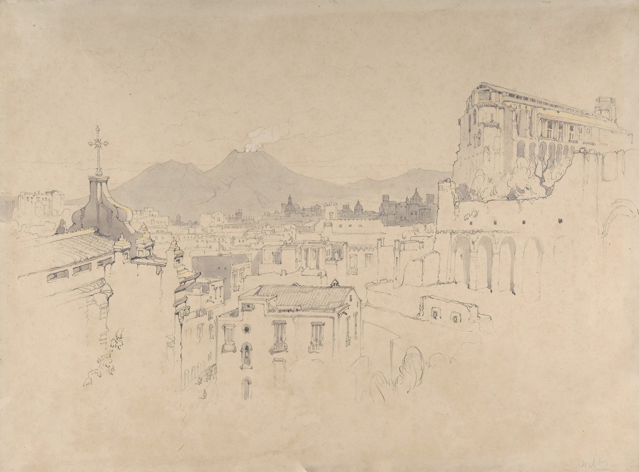 Nápoles, 1841 . de John Ruskin
