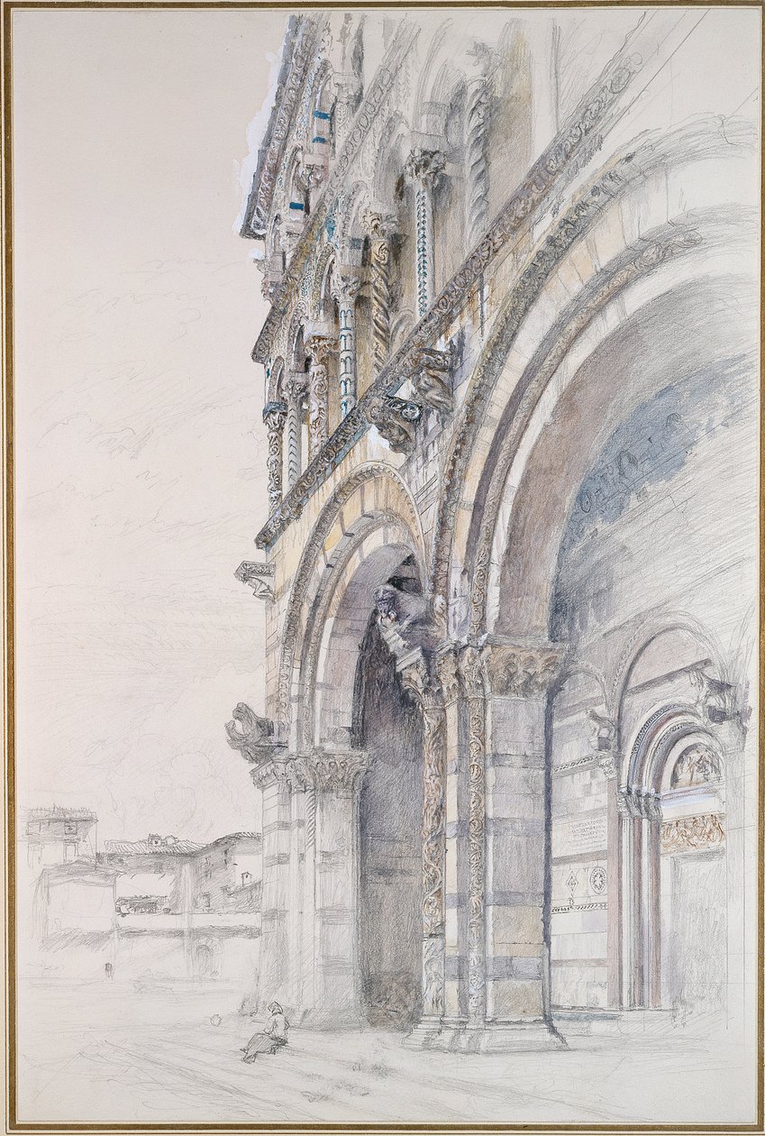 O Duomo de San Martino, Lucca, julho-agosto de 1874 de John Ruskin
