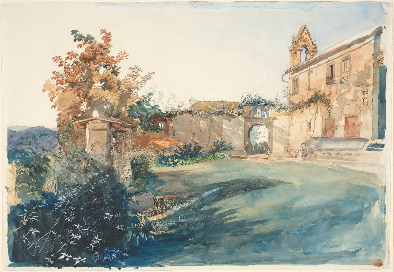 O jardim de San Miniato perto de Florença de John Ruskin