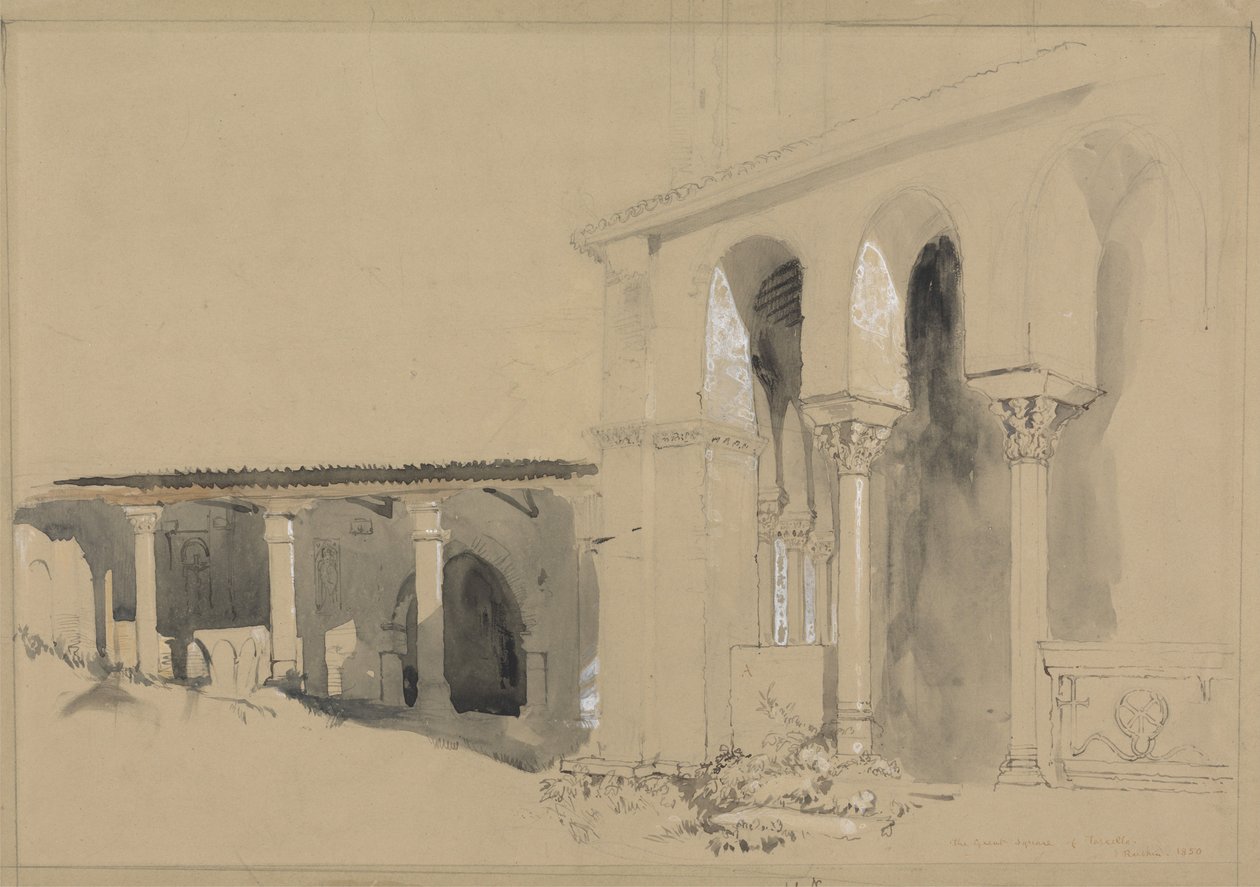 A Grande Praça de Torcello de John Ruskin