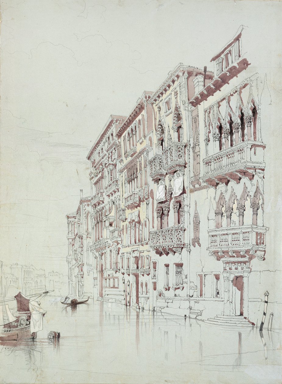O Palazzo Contarini-Fasan, Veneza, 6 a 16 de maio de 1841 de John Ruskin