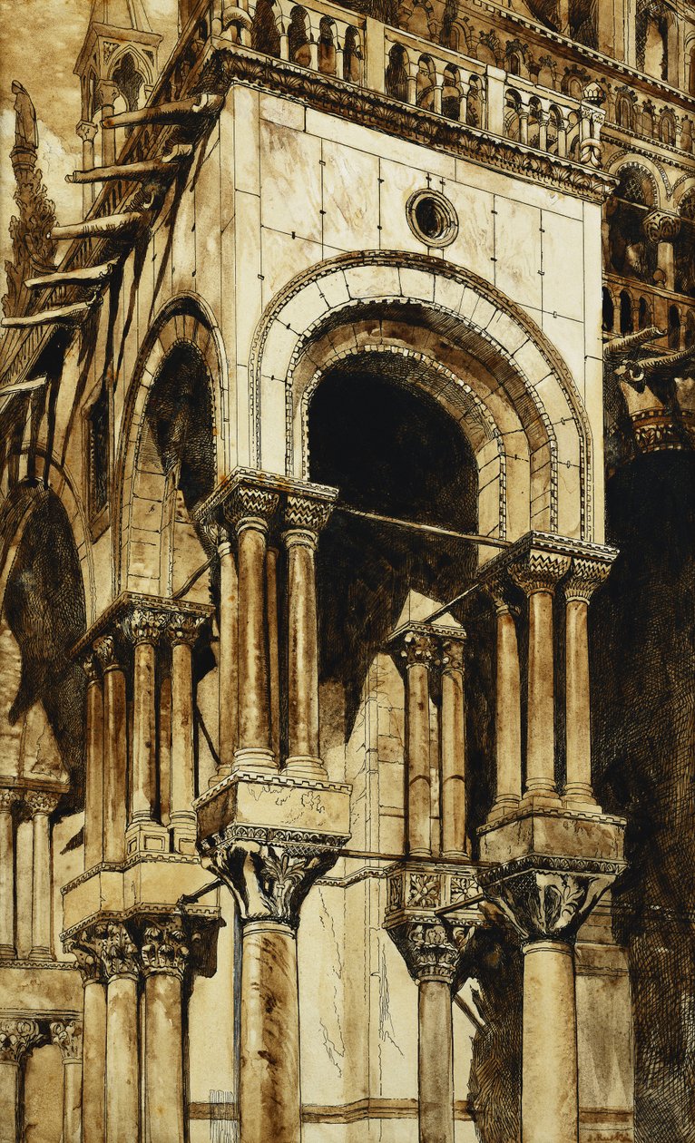 O pórtico sudoeste de St, de John Ruskin