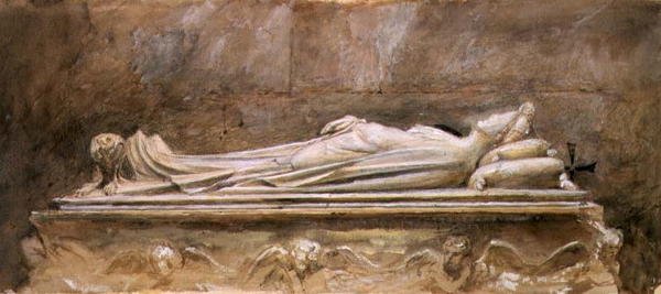 O Túmulo de Ilaria del Carretto Guinigi, Catedral de Lucca de John Ruskin