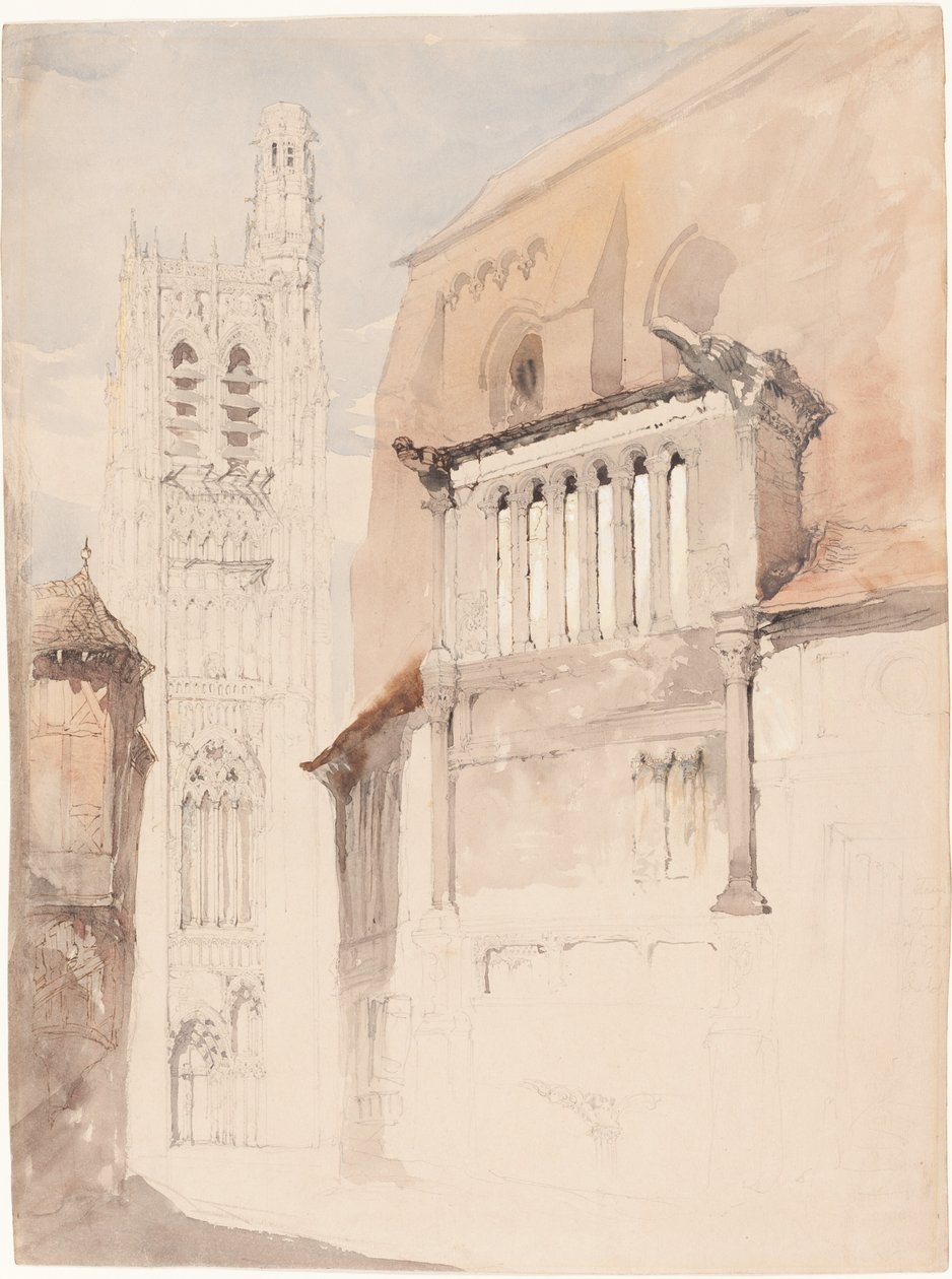 Torre da Catedral de Sens de John Ruskin
