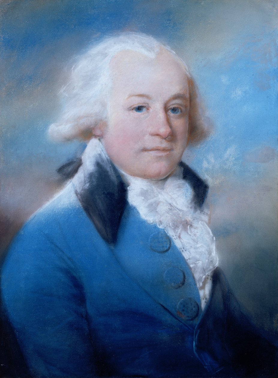 John Webbe Weston de Sutton Place (pastel) de John Russell