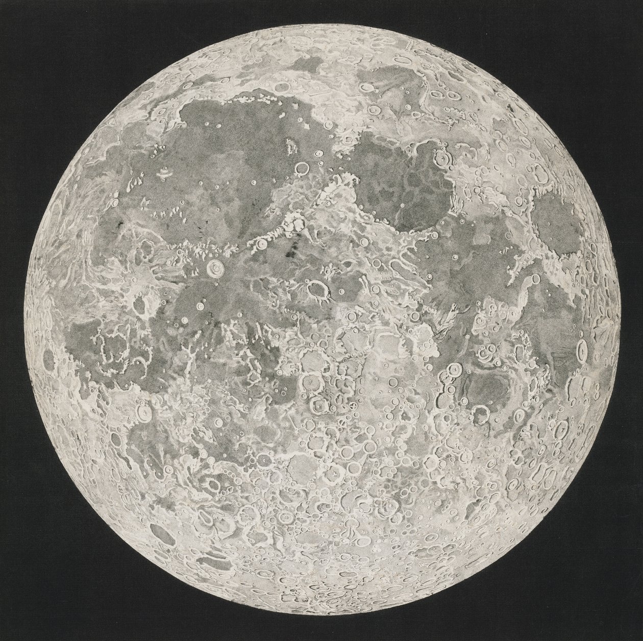 Cartografia Lunar, 1805-06 de John Russell