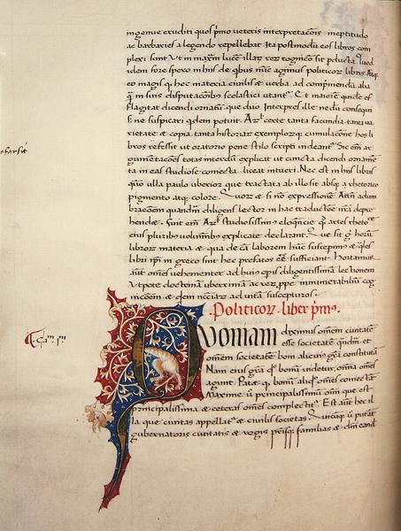 Sra. 228, f.90v: Página de Aristóteles 