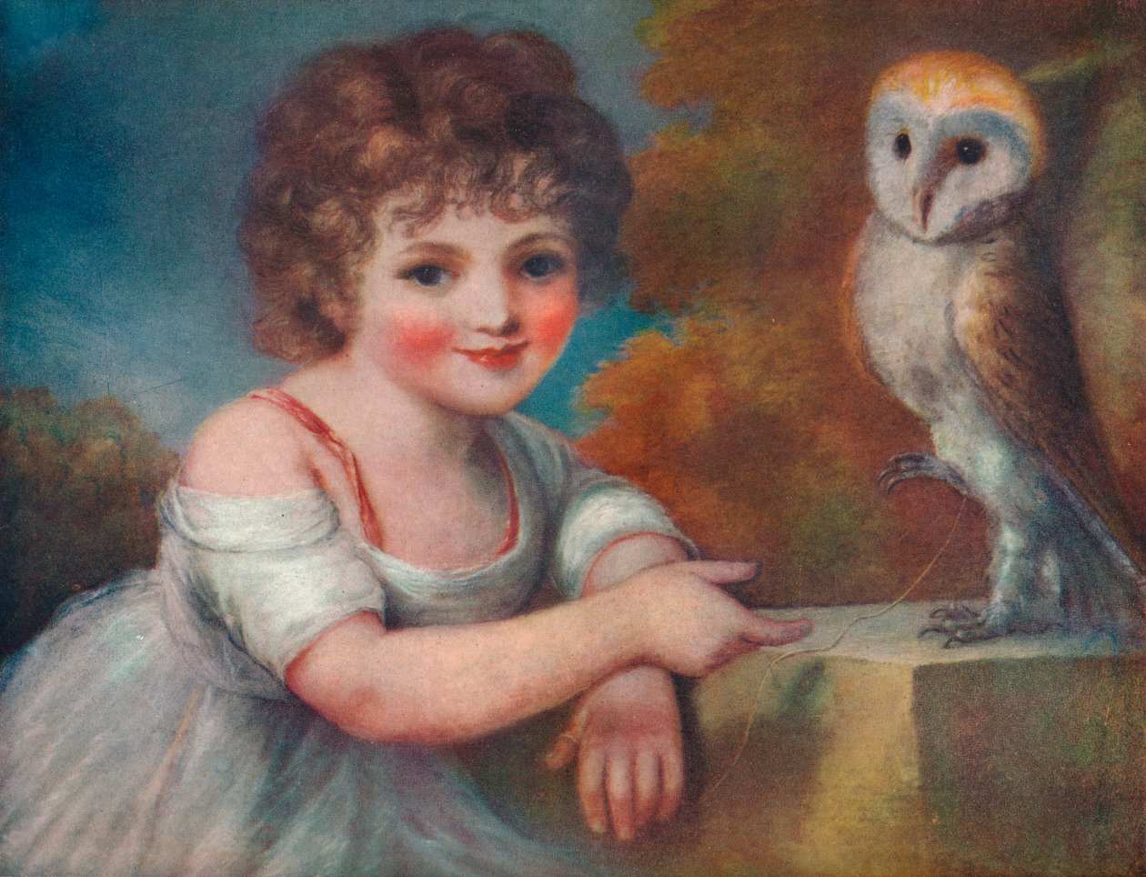 Retrato do Mestre Russell, 1799 de John Russell