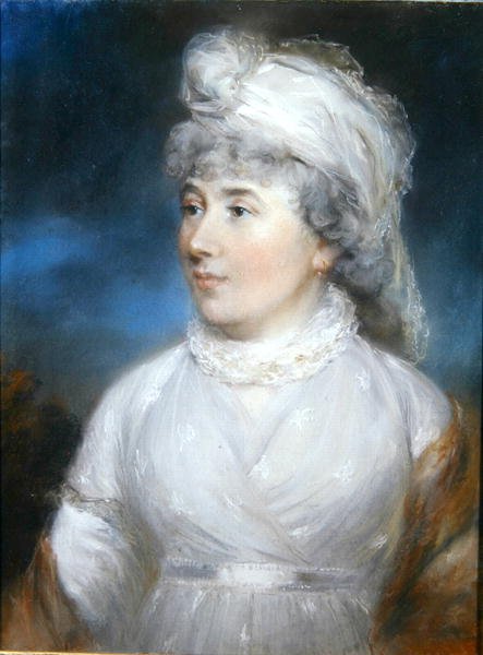 Retrato da Sra. Carruthers (pastel) de John Russell