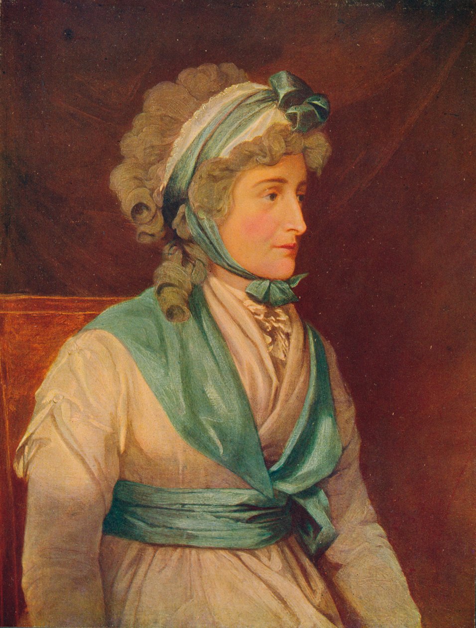 Sarah Siddons 1755-1831, atriz trágica inglesa do século XVIII, 1906 de John Russell