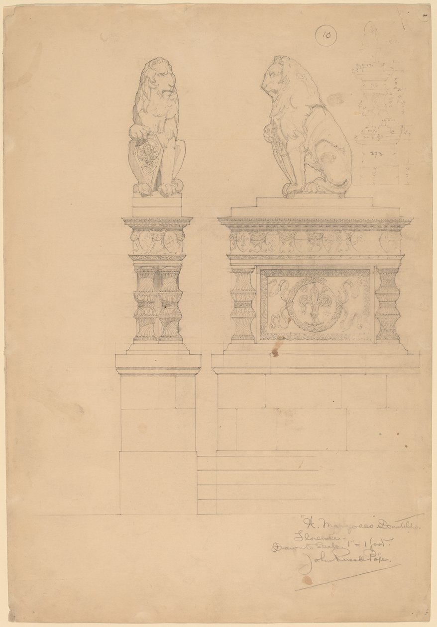 Il Marzocco, Donatello de John Russell Pope