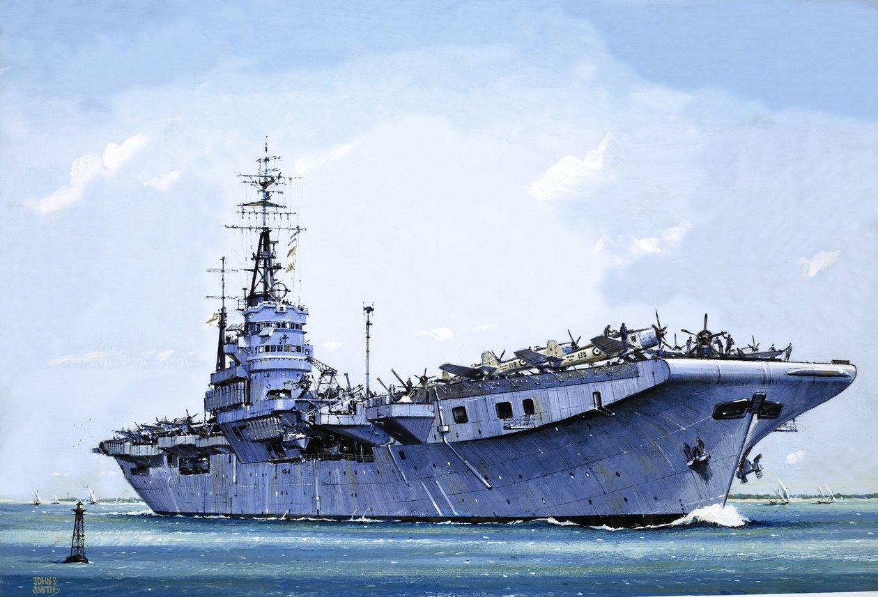 HMS Emperor, convertido de navio mercante em porta-aviões durante a Segunda Guerra Mundial de John S. Smith