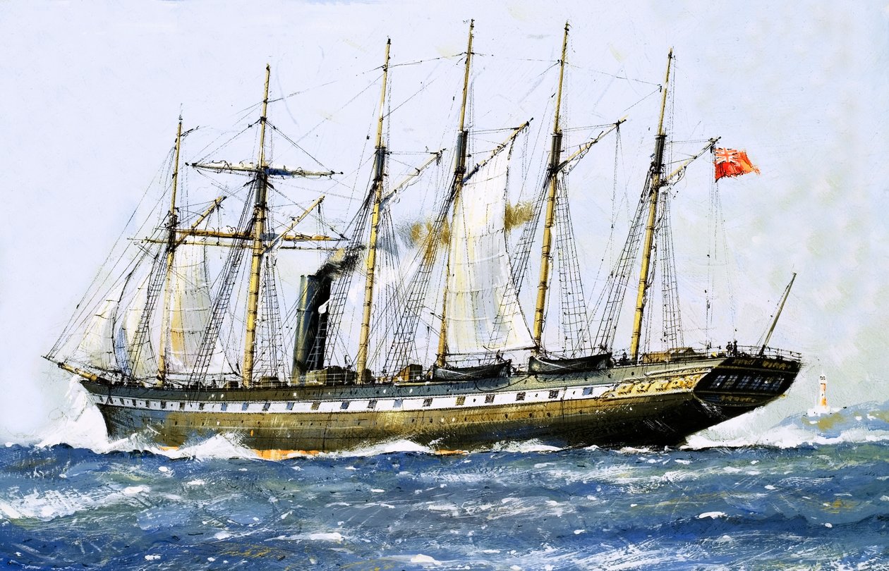 O SS Great Britain, o mais belo navio de Isambard Kingdom Brunel de John S. Smith