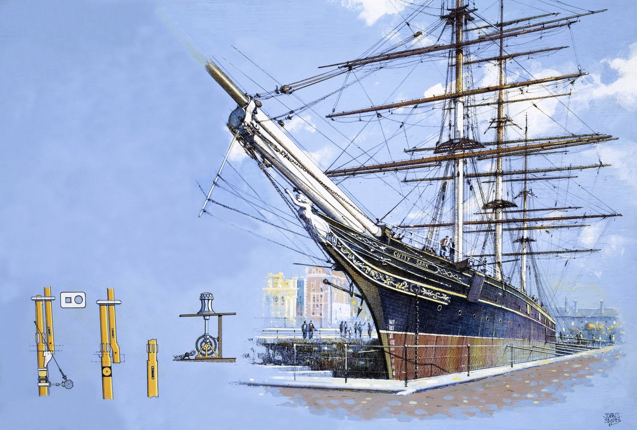 O cortador de chá Cutty Sark de John S. Smith