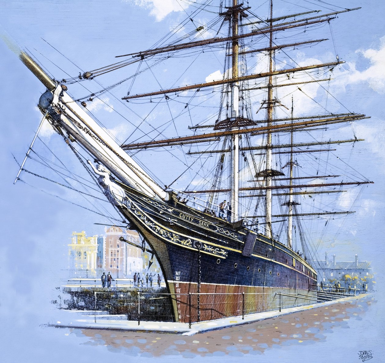 O cortador de chá Cutty Sark de John S. Smith