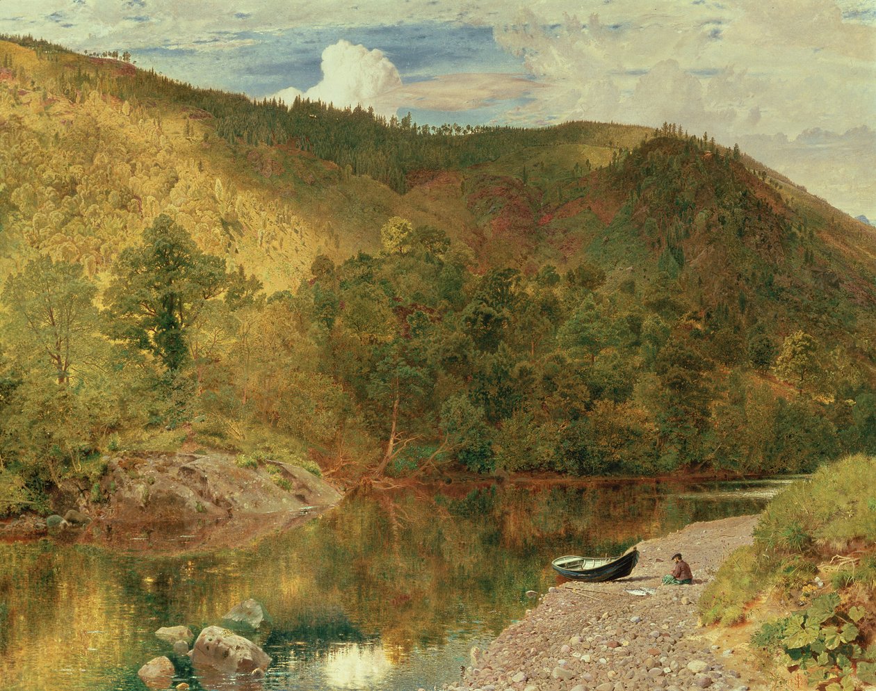 Perto de Dunkeld de John Samuel Raven