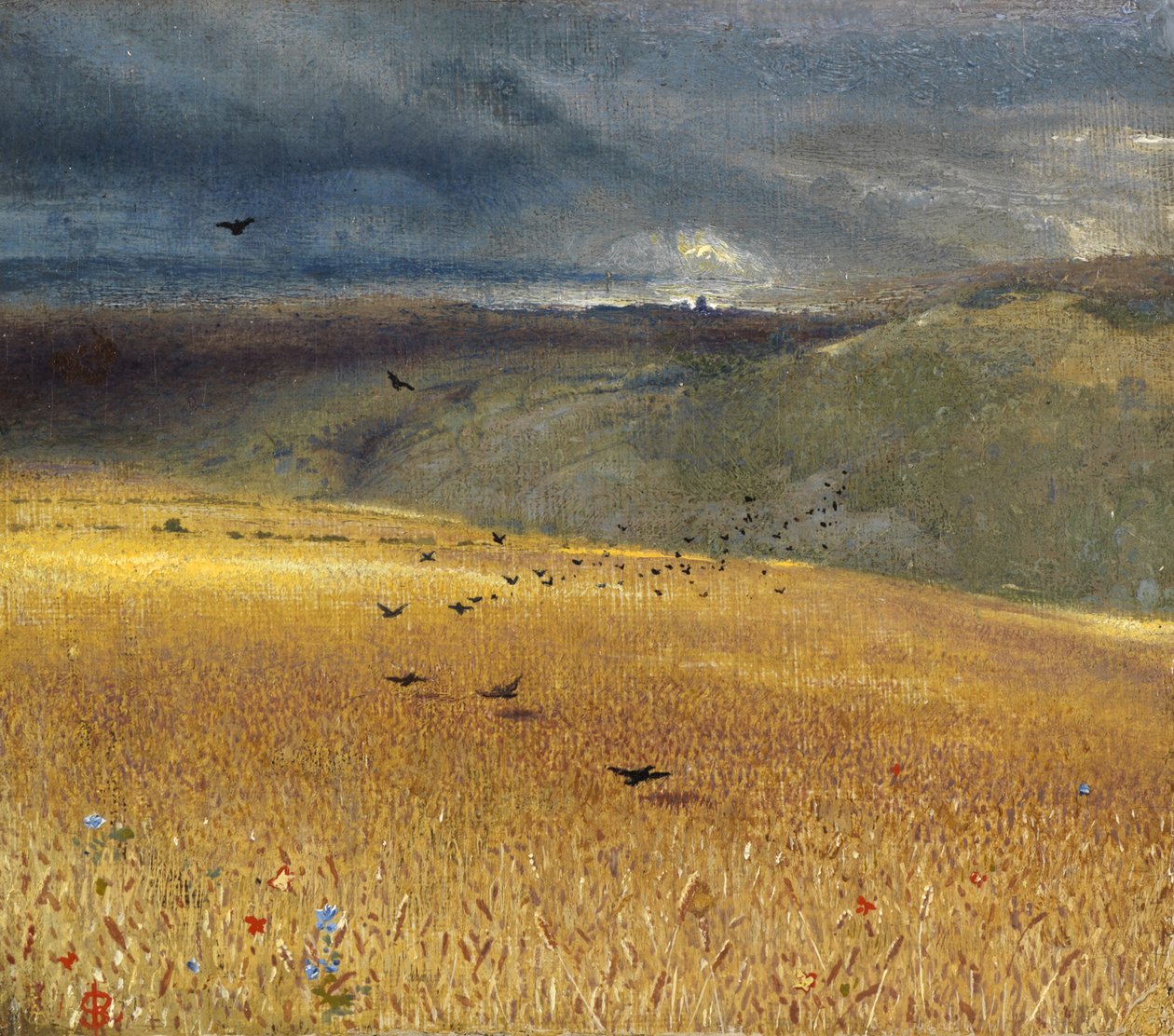 Campo de trigo de John Samuel Raven