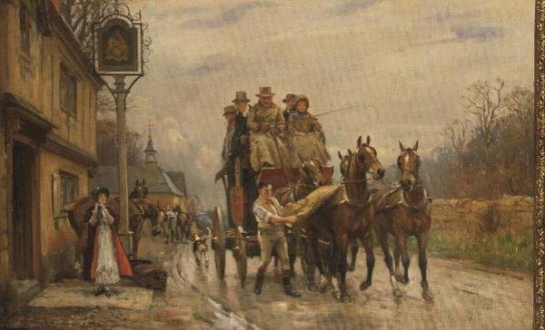 Uma mudança de Cavalos de John Sanderson Wells