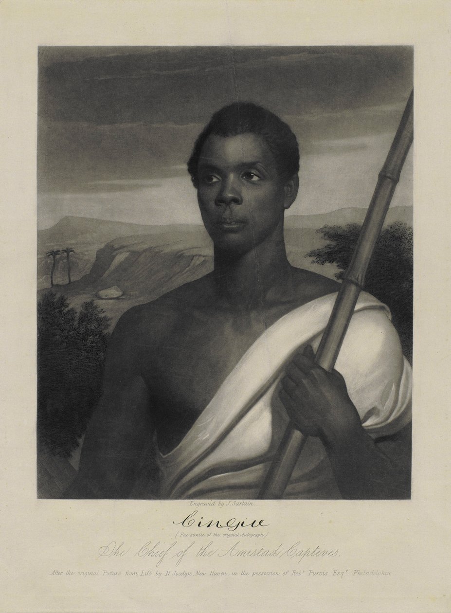 Cinque: O Chefe dos Cativos Amistad de John Sartain