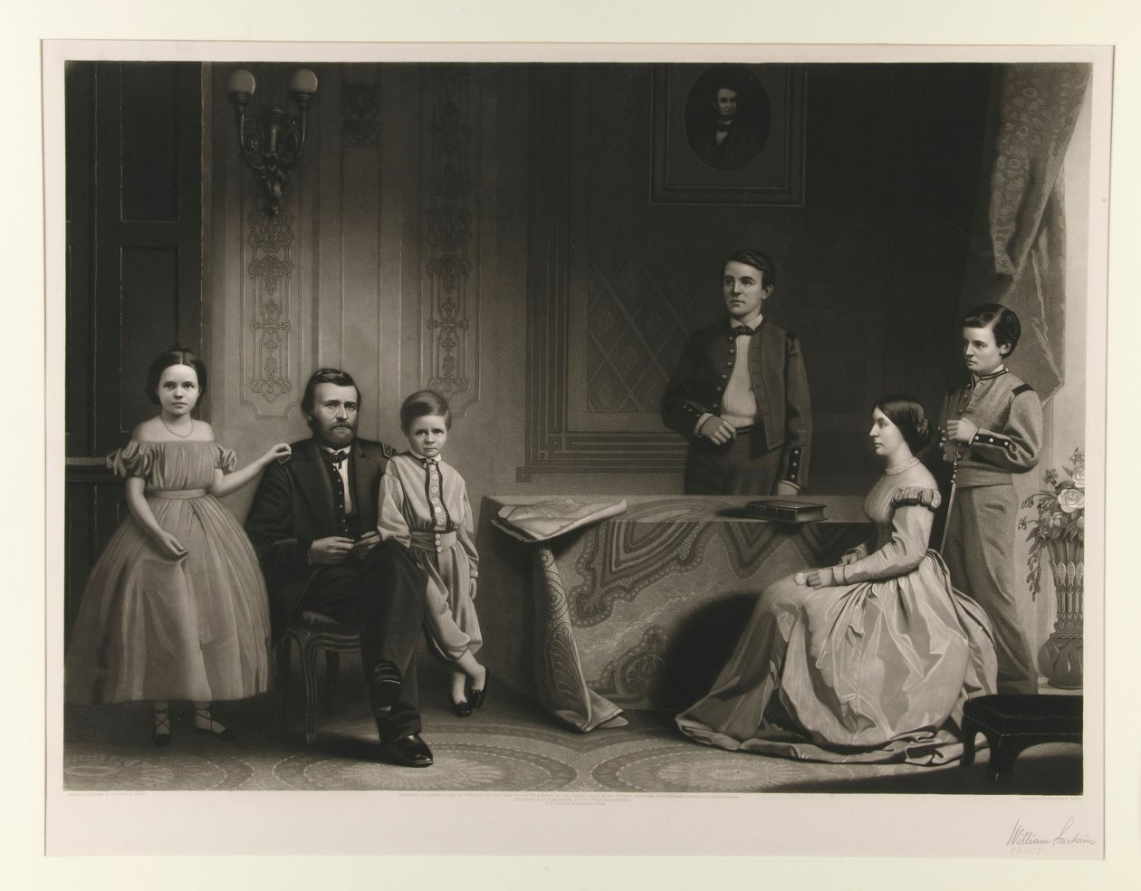 Grant e sua família de John Sartain