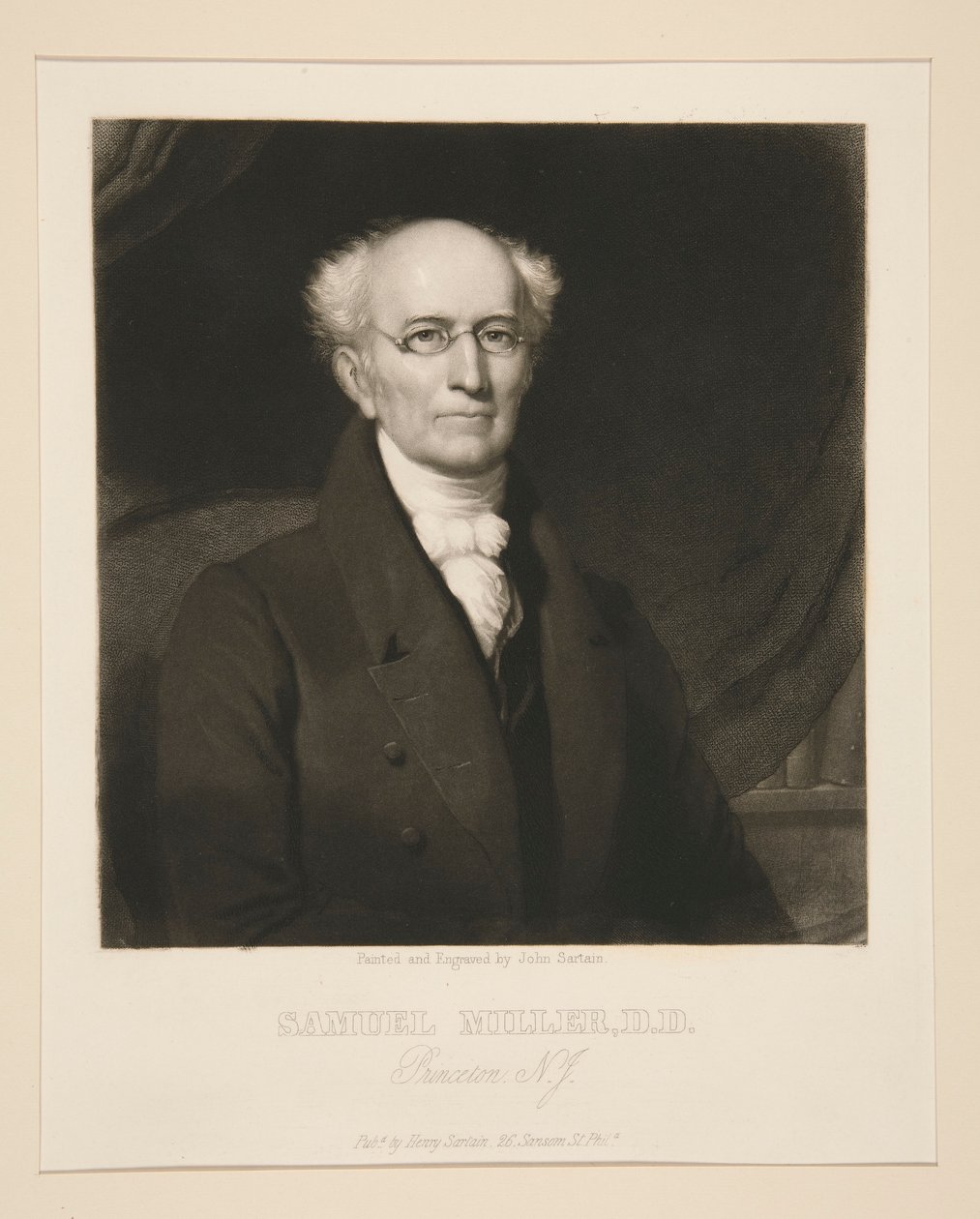 Samuel Miller, D. D. de John Sartain