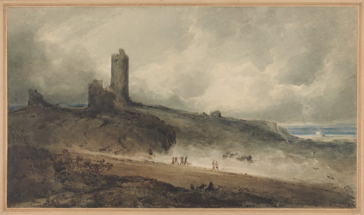 Castelo de Aberystwyth de John Sell Cotman