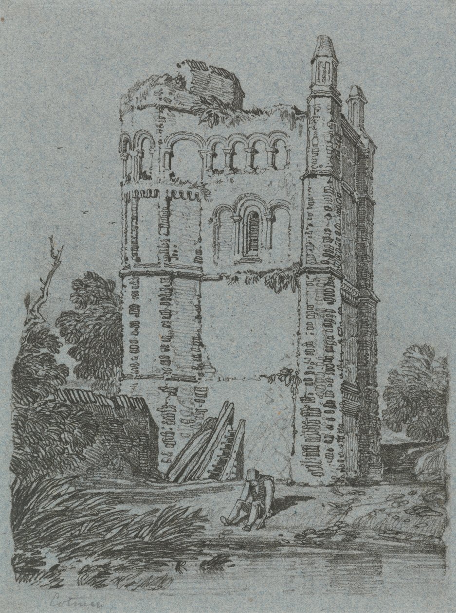 Brandsby Tower, Yorkshire de John Sell Cotman