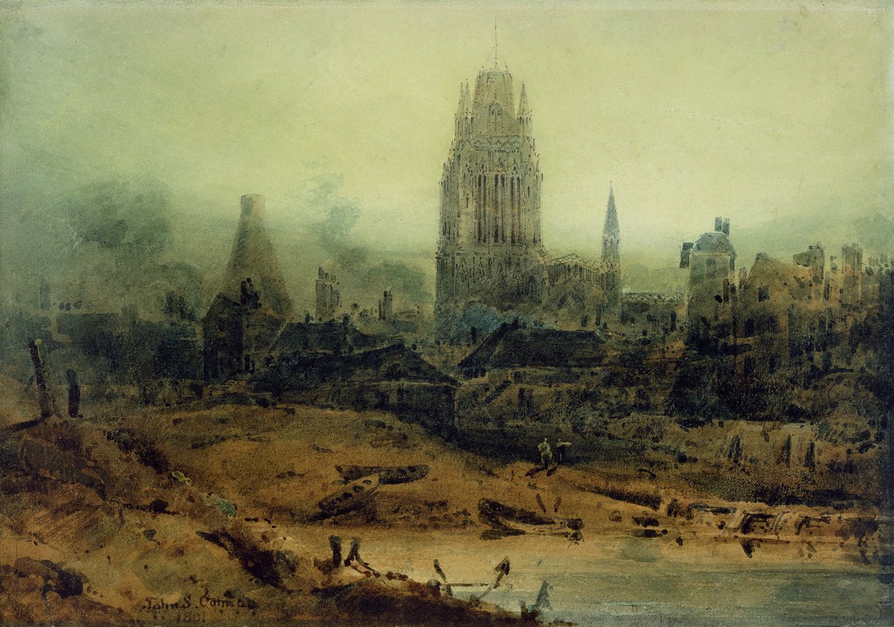 Bristol, 1801 (wc no papel) de John Sell Cotman