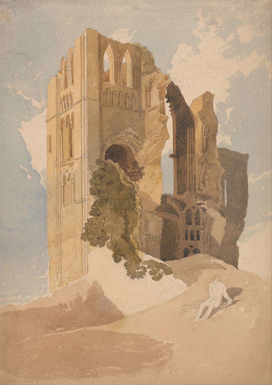 Priorado de Castle Acre, Norfolk de John Sell Cotman