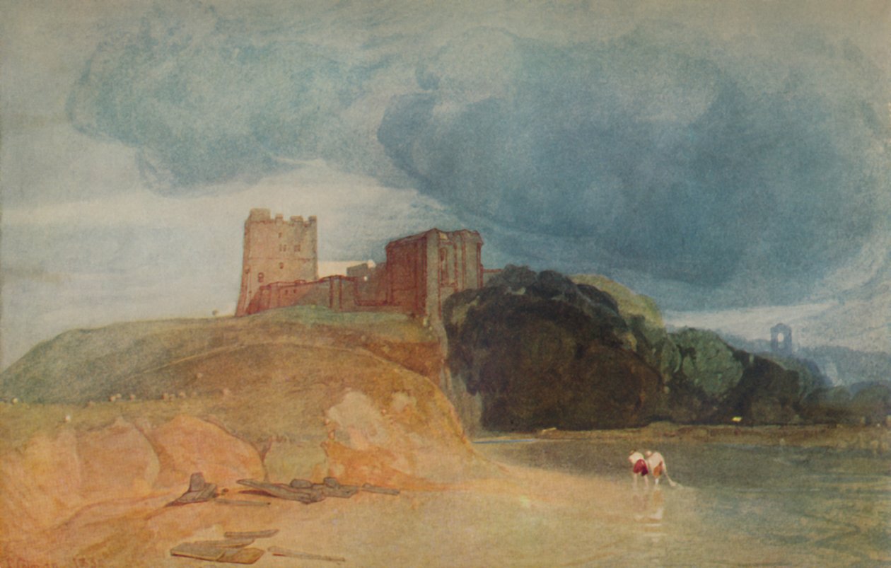 Castelo em uma colina, 1923 de John Sell Cotman