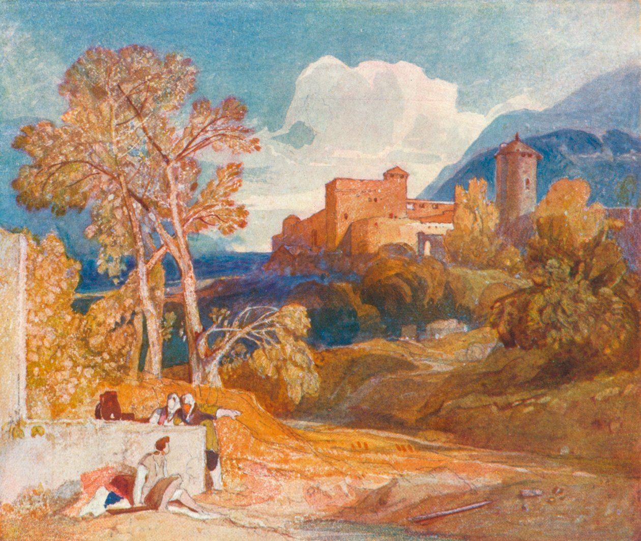 Paisagem clássica, c1832 de John Sell Cotman