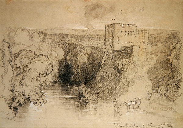 Castelo de Framlingham de John Sell Cotman
