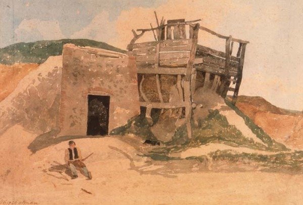Forno de Tília perto de Cromer, Norfolk de John Sell Cotman