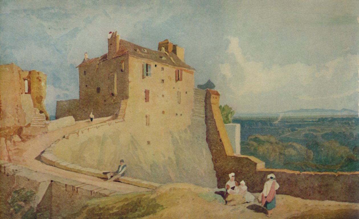 No Rampart, Domfont, França, 1923 de John Sell Cotman