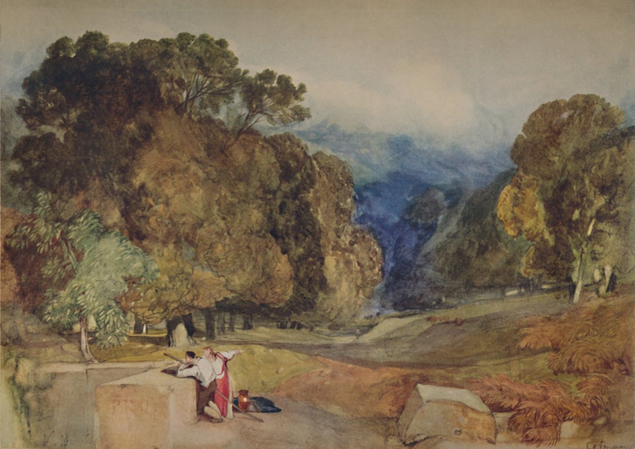 Cena do parque, 1923 de John Sell Cotman