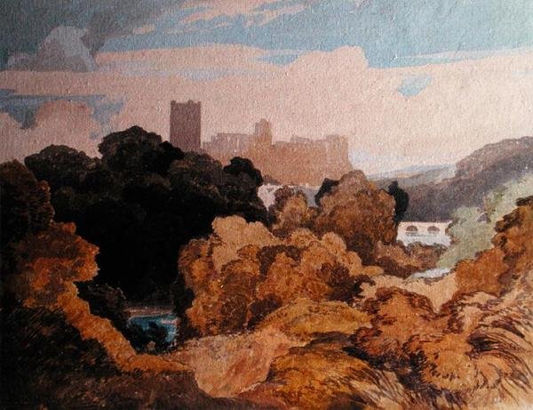 Richmond, Yorkshire (aguarela sobre papel) de John Sell Cotman
