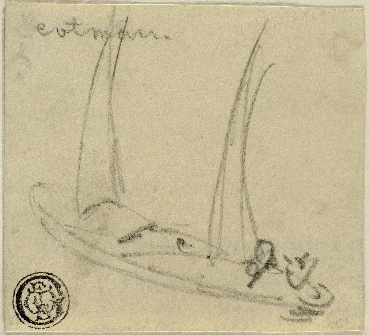 Barco à vela de John Sell Cotman
