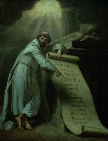 São Tiago de Compostella (óleo sobre tela) de John Sell Cotman