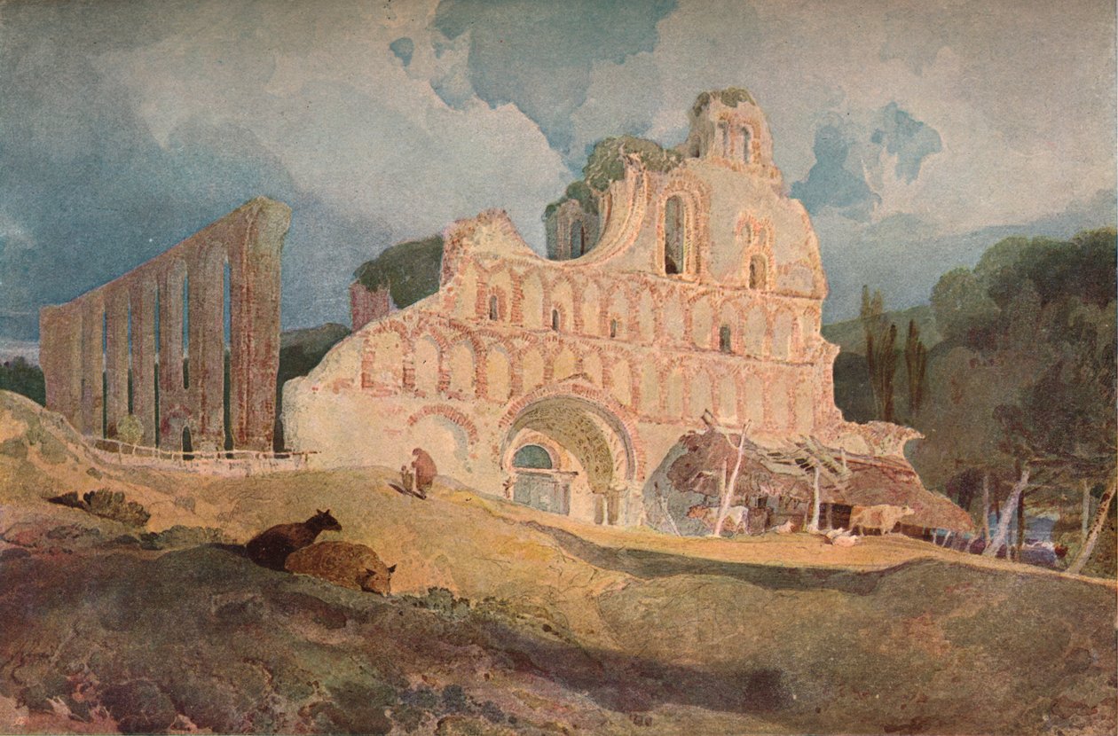 São Botolphs Priory, Essex, c1806 de John Sell Cotman