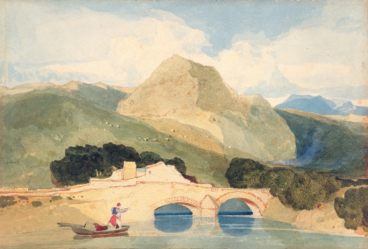 Tan-y-Bwlch (aquarela sobre papel) de John Sell Cotman