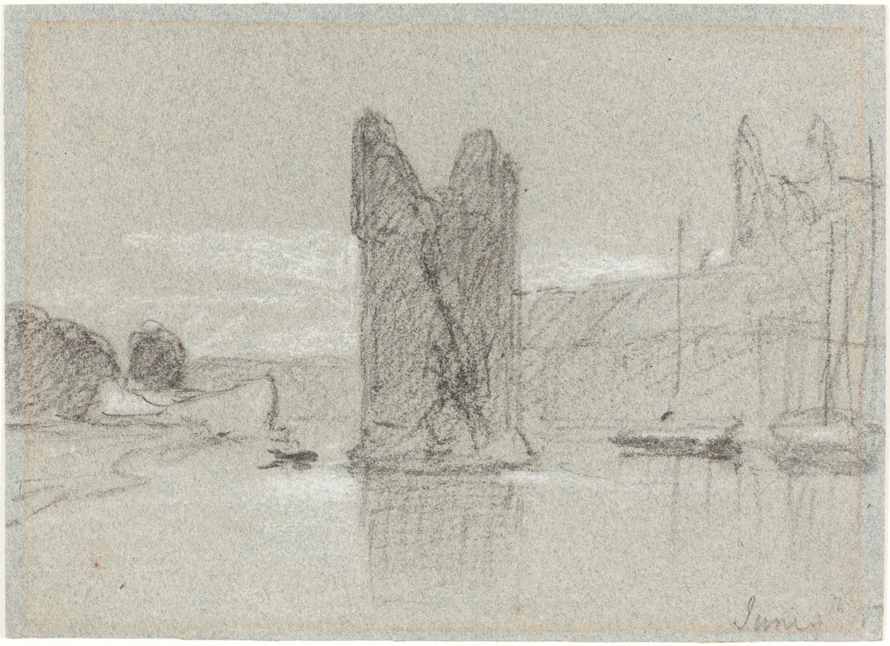 A Torre do Diabo de John Sell Cotman