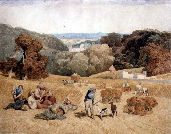 O Campo de Colheita de John Sell Cotman