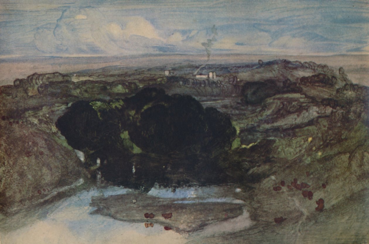 O lago, 1923 de John Sell Cotman