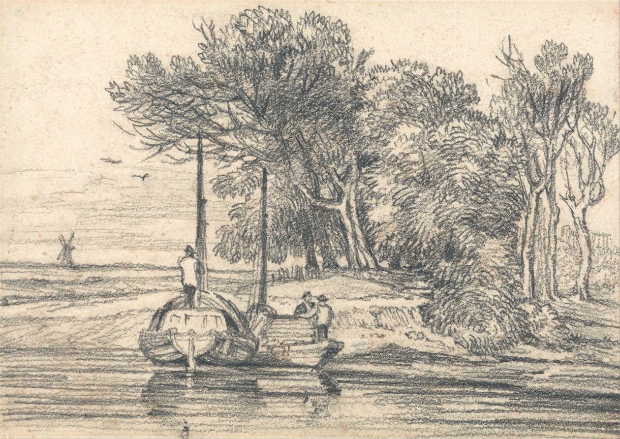 Os Broads de Norfolk de John Sell Cotman