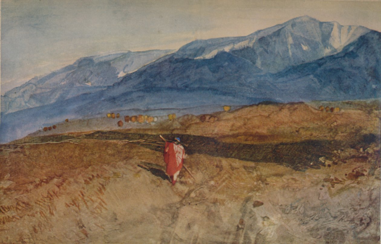 A Paisagem do Pastor, 1923 de John Sell Cotman